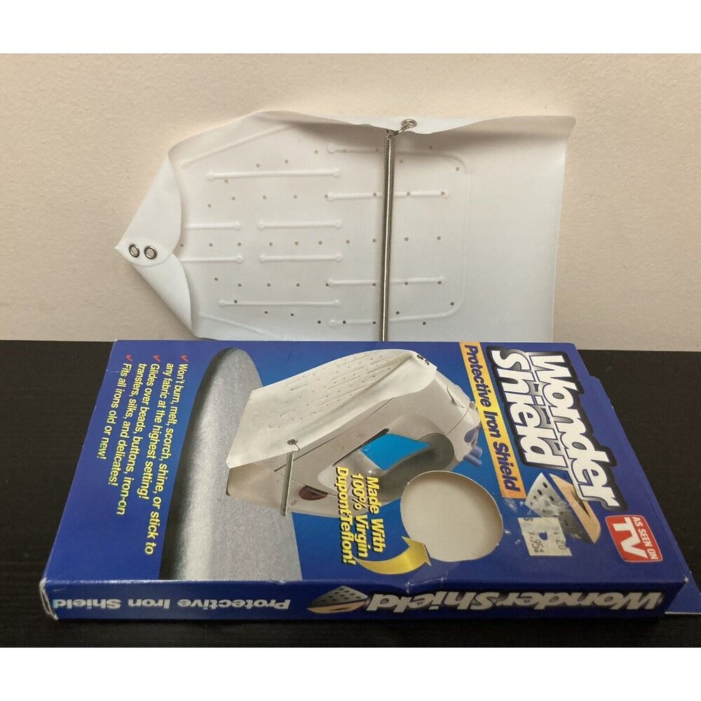 Vintage Wonder Shield Protective Iron Shield Protects Clothing No Scorching - Picture 2 of 5